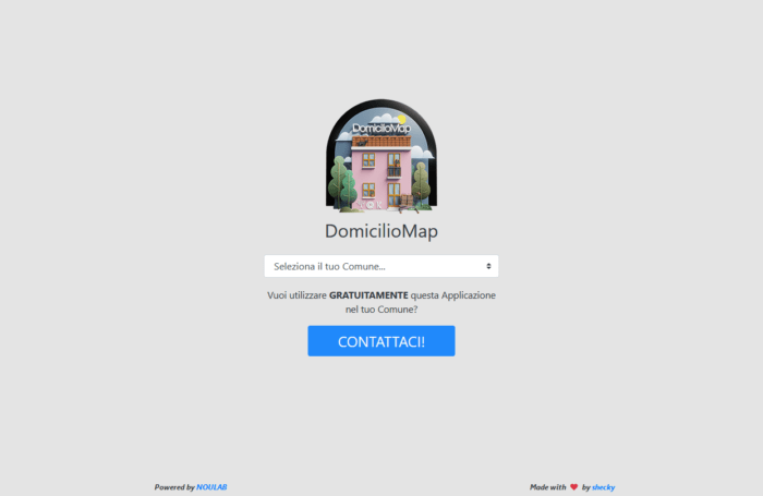 Domicilio Map - La spesa a domicilio